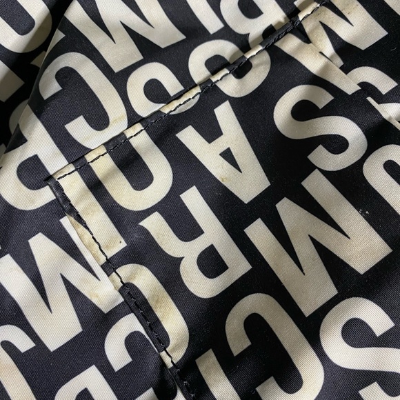 MARC JACOBS Designer Nylon Embroidered Handle Bag Tote Purse Diaper Bag - Picture 4 of 16